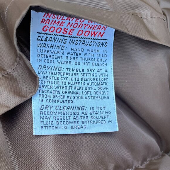 Reversible Insulated Prime Northern Mens Puffer Vest Goose Down SIZE Large - Picture 10 of 12